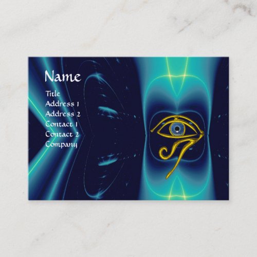 BLUE TALISMAN purple  white Business Card