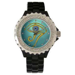 BLUE TALISMAN,Teal Aquamarine Watch