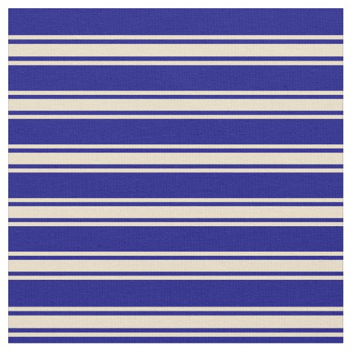 Blue & Tan Pattern Fabric