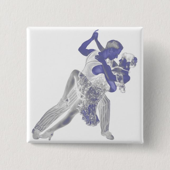 Blue tango button (Front)