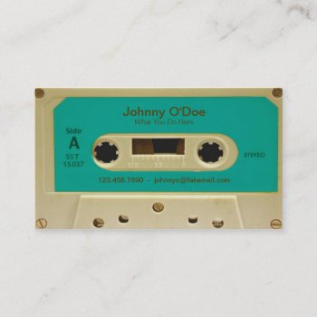 Blue Tape Business Card by TheBizCard at Zazzle