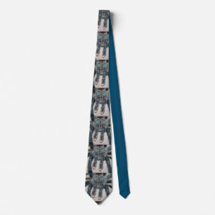 blue tarantula neck tie