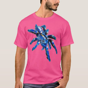 Blue Tarantula Spider Poecilotheria Shirt