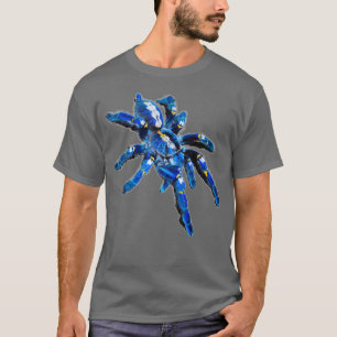 Blue Tarantula Spider Poecilotheria  T-Shirt