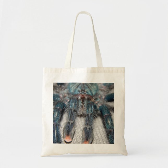 blue tarantula tote bag (Front)