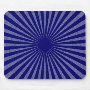 Blue Target - Mouse Pad