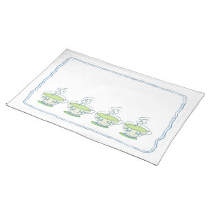 Blue Teacup Placemat