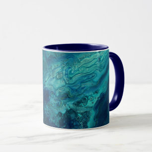 Acrylic popular Pour: Radioactive Teal