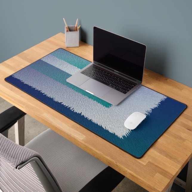 blue teal gray ex pastel desk mat (Office 2)