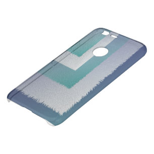 blue teal gray ex pastel uncommon google pixel XL case