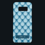 Blue Teardrop Pattern Personalize with Name Case-Mate Samsung Galaxy S8 Case<br><div class="desc">Express yourself with a personalize Phone Case featuring a teardrop pattern in shades of blue. Personalize it by replacing the placeholder text. For more options such as to change the font and it's size click the "Customize it" button. *Please note that the Zazzle Watermark that appears in the zoom preview...</div>