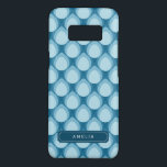 Blue Teardrop Pattern Personalize with Name Case-Mate Samsung Galaxy S8 Case<br><div class="desc">Express yourself with a personalize Phone Case featuring a teardrop pattern in shades of blue. Personalize it by replacing the placeholder text. For more options such as to change the font and it's size click the "Customize it" button. *Please note that the Zazzle Watermark that appears in the zoom preview...</div>