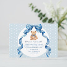Blue Teddy Bear Books for Baby