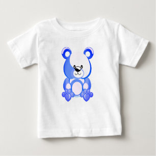 Blue teddy bear, plush toy, drawing baby T-Shirt
