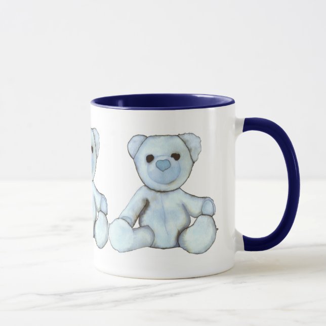 Blue Teddy Mug 2 (Right)