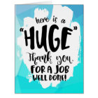 Big Giant Thank You Card | Zazzle.com