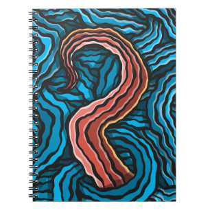 Blue Tentacle Notebook
