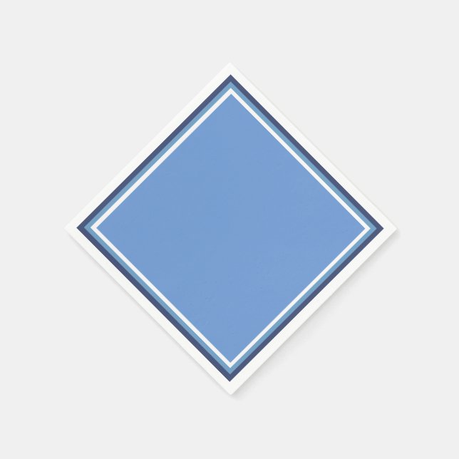 Blue Tentu Napkins (Corner)