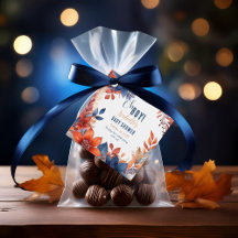 Blue | Terracotta Oh Boy Fall Floral Baby Shower