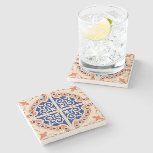 Spanish Tiles Coasters Drink Coasters Zazzle