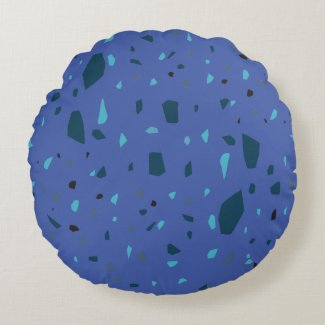 Blue Terrazzo Design Custom