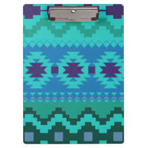 Blue Textile Design Background Trendy illustration Clipboard