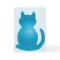 Blue Textured CrystalKatz Greeting Cards