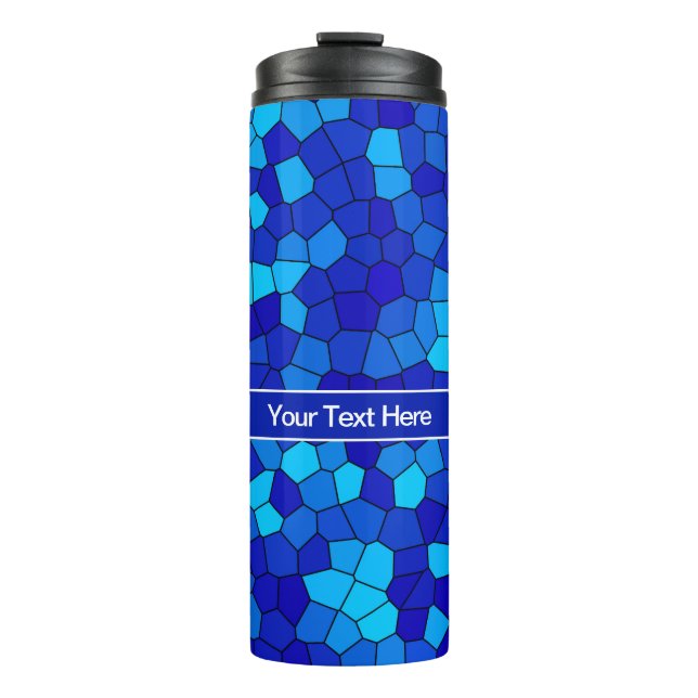 BLUE THERMAL TUMBLER (Front)