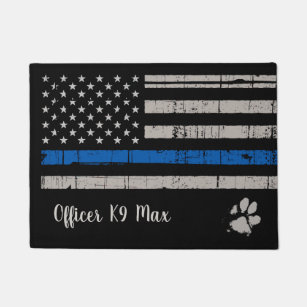 Thin Blue Line HOME Doormat - Thin Blue Line Shop