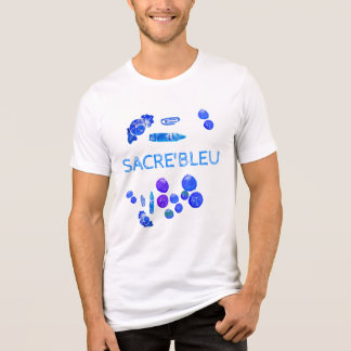 Blue Things Art Print Tri-Blend Shirt
