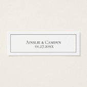 Blue Thistle Botanical Wedding Website (Back)