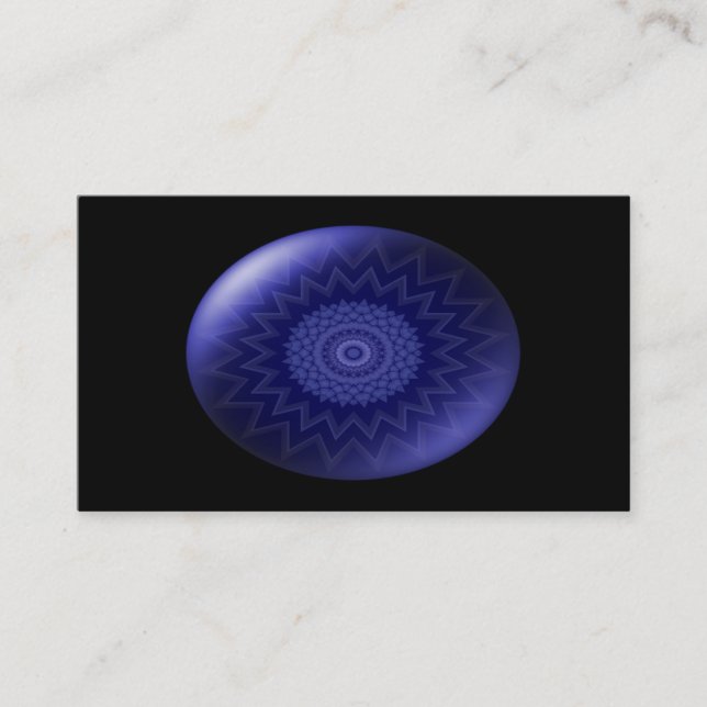 Blue Throat Chakra Business Card (Front)