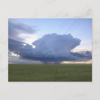 Blue Thunderhead Postcard