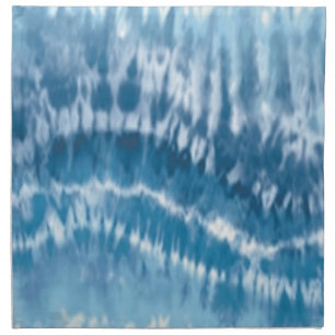 Blue Tie Dye Napkins