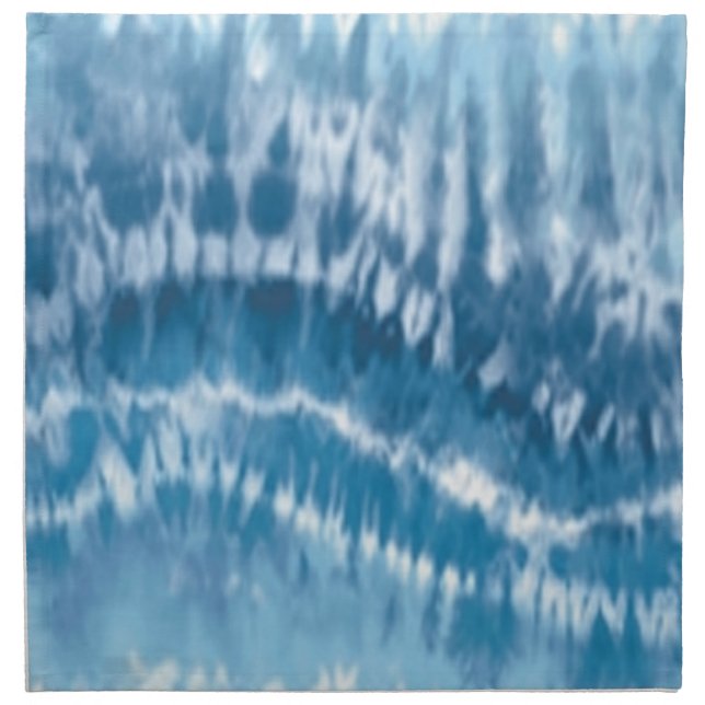 Blue Tie Dye Napkins (Front)