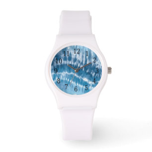 Blue Tie Dye Watch