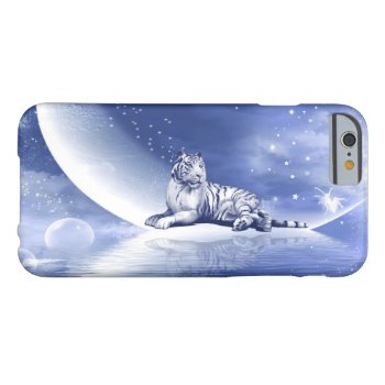 Blue Tiger Blue Moon Barely There Iphone 6 Case by deemac2 at Zazzle
