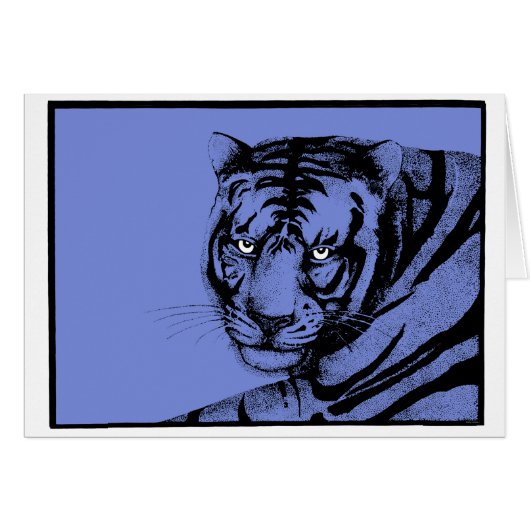 BLUE TIGER CARDS (Front Horizontal)