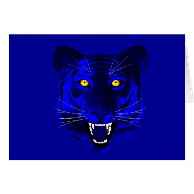 Blue Tiger Cards (Front Horizontal)