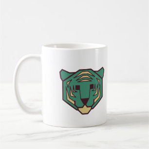 Blue Tiger Head Coffee Mug