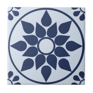Blue tile