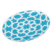 Blue tile of arabesque Moroccan and mosaic Dinner Plate (Left Side)