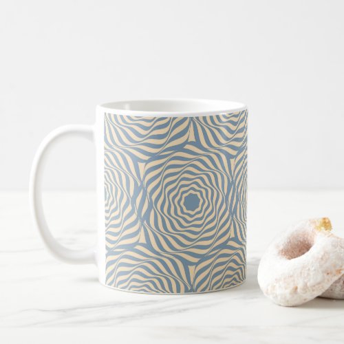Blue Tiled seamless pattern  Coffee Mug