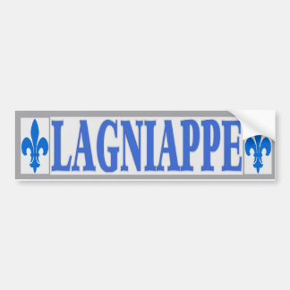 Blue Tiles Lagniappe Bumper Sticker