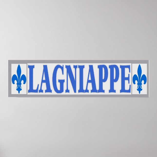 Blue Tiles Lagniappe Poster (Front)