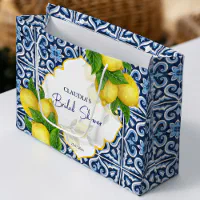 Lemons Large Gift Bag