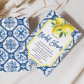 Blue Lemons Wedding Shoe Game Cards - Bridal Shower Party Game For 30 Guests - View #9