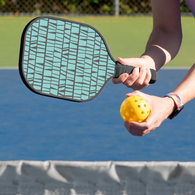 Blue Tiles Pickleball Paddle (Insitu)