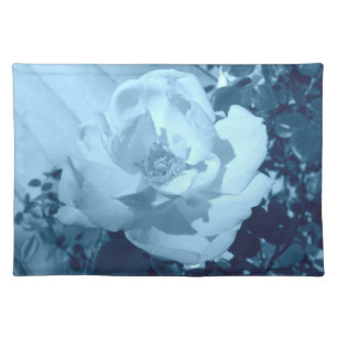 Blue tinted Rose Placemat