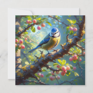 Blue Tit 1 Note Card